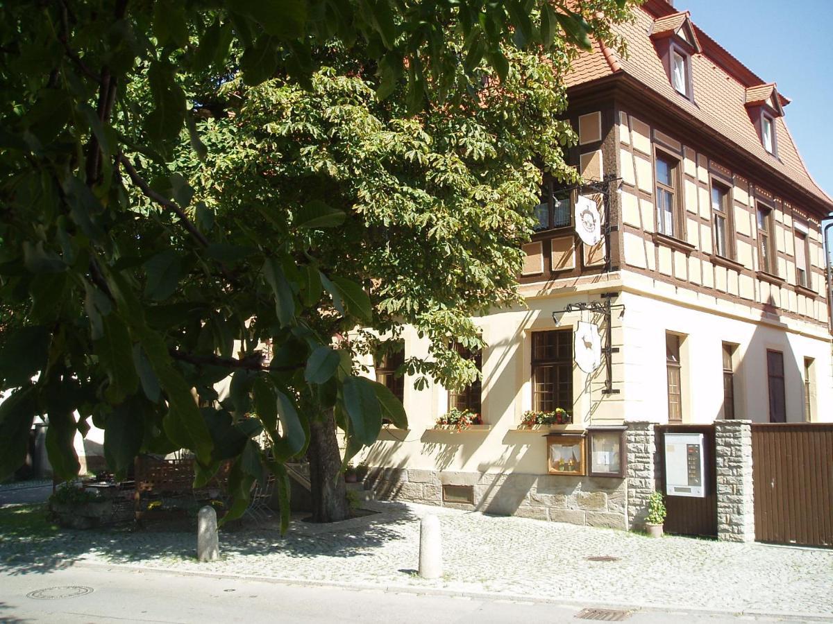 Gasthof Pension Zum Goldenen Hirschen Burgbernheim Zewnętrze zdjęcie